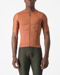 CASTELLI Cycling short sleeve jersey - ESPRESSO - brown