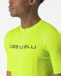 CASTELLI Cycling short sleeve jersey - PROLOGO LITE - yellow