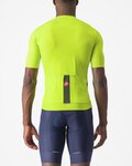 CASTELLI Cycling short sleeve jersey - PROLOGO LITE - yellow