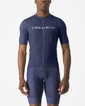CASTELLI Cycling short sleeve jersey - PROLOGO LITE - blue