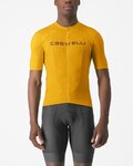 CASTELLI Cycling short sleeve jersey - PROLOGO LITE - yellow