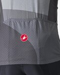 CASTELLI Cycling short sleeve jersey - ORIZZONTE - grey