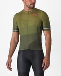 CASTELLI Cycling short sleeve jersey - ORIZZONTE - green