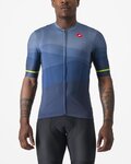 CASTELLI Cycling short sleeve jersey - ORIZZONTE - blue