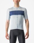 CASTELLI Cycling short sleeve jersey - TRADIZIONE - light blue