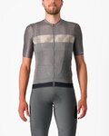 CASTELLI Cycling short sleeve jersey - UNLIMITED ENDURANCE - grey
