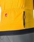 CASTELLI Cycling short sleeve jersey - UNLIMITED ENDURANCE - yellow