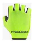 CASTELLI Cycling fingerless gloves - SUPERLEGGERA - yellow