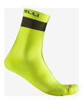 CASTELLI Cyclingclassic socks - PROLOGO LITE 15 - yellow