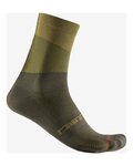 CASTELLI Cyclingclassic socks - ORIZZONTE 15 - green