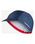 CASTELLI Cycling hat - ROSSO CORSA 2 - blue