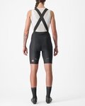 CASTELLI Cycling bib shorts - ESPRESSO W DT - black