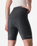 CASTELLI Cycling shorts without bib - ESPRESSO W - black