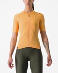 CASTELLI Cycling short sleeve jersey - ESPRESSO W - orange