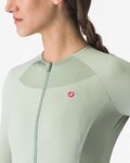 CASTELLI Cycling short sleeve jersey - VELOCISSIMA 2 - light green