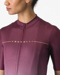 CASTELLI Cycling short sleeve jersey - SALITA - bordeaux