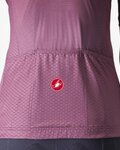 CASTELLI Cycling short sleeve jersey - SALITA - bordeaux