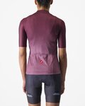 CASTELLI Cycling short sleeve jersey - SALITA - bordeaux