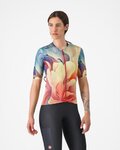CASTELLI Cycling short sleeve jersey - UNLIMITED PRO W - multicolour