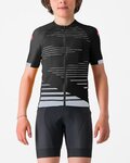 CASTELLI Cycling short sleeve jersey - AERO KID - anthracite