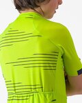 CASTELLI Cycling short sleeve jersey - AERO KID - yellow