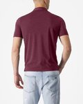 CASTELLI polo shirt - MERINO POLO - bordeaux