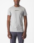 CASTELLI Cycling short sleeve t-shirt - CLASSICO - grey