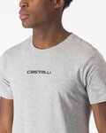 CASTELLI Cycling short sleeve t-shirt - CLASSICO - grey