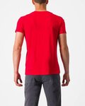 CASTELLI Cycling short sleeve t-shirt - CLASSICO - red