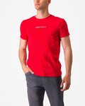 CASTELLI Cycling short sleeve t-shirt - CLASSICO - red