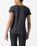 CASTELLI Cycling short sleeve t-shirt - CLASSICO W TEE - black