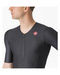 CASTELLI Cycling skinsuit - SANREMO ULTRA SPEEDSUIT - black