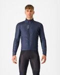 CASTELLI Cycling thermal jacket - FLY DIRECT - blue