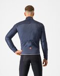 CASTELLI Cycling thermal jacket - FLY DIRECT - blue