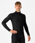 CASTELLI Cycling thermal jacket - ESPRESSO AIR - anthracite