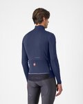 CASTELLI Cycling thermal jacket - PERFETTO AIR - blue