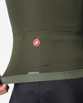 CASTELLI Cycling gilet - ESPRESSO - green