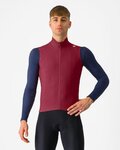 CASTELLI Cycling gilet - ESPRESSO VEST - bordeaux