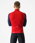 CASTELLI Cycling gilet - ESPRESSO VEST - red