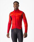 CASTELLI Cycling thermal jacket - PERFETTO LTD ROS 2 - red