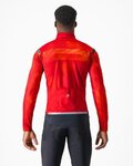 CASTELLI Cycling thermal jacket - PERFETTO LTD ROS 2 - red