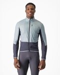 CASTELLI Cycling thermal jacket - UNLIMITED - light green