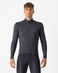 CASTELLI Cycling winter long sleeve jersey - UNLIMITED TRAIL 2 - grey