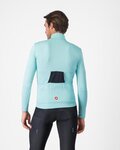 CASTELLI Cycling winter long sleeve jersey - UNLIMITED TRAIL 2 - light blue