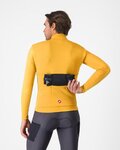 CASTELLI Cycling winter long sleeve jersey - UNLIMITED TRAIL 2 - gold