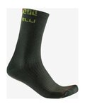 CASTELLI Cyclingclassic socks - BANDITO MERINO 18 - green