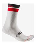 CASTELLI Cyclingclassic socks - GARA THERMAL 18 - white
