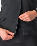 CASTELLI Cycling thermal jacket - PERFETTO AIR W - black