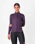 CASTELLI Cycling thermal jacket - PERFETTO AIR W - purple