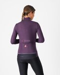 CASTELLI Cycling thermal jacket - PERFETTO AIR W - purple